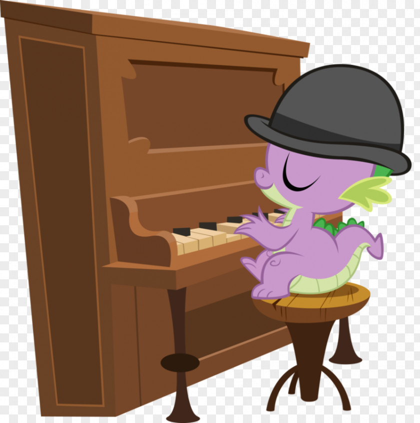 Playing The Piano Spike Twilight Sparkle Rarity Clip Art PNG