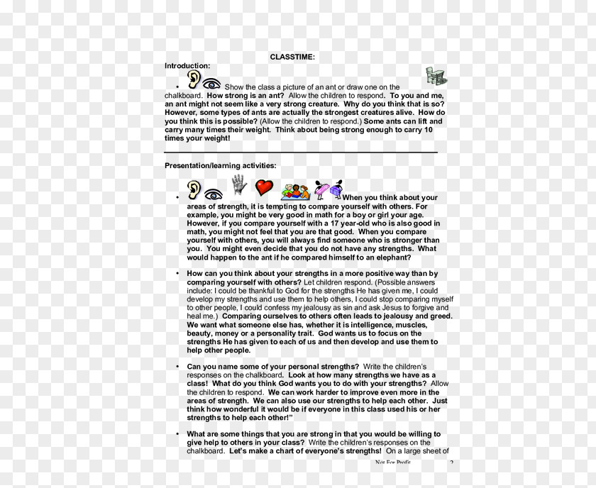 Preferential Activities Strengths And Weaknesses Essay Character Structure Personality Document PNG
