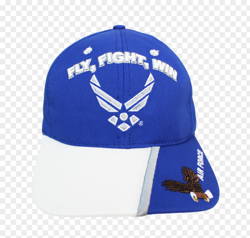 Baseball Cap Cobalt Blue Military United States Air Force PNG