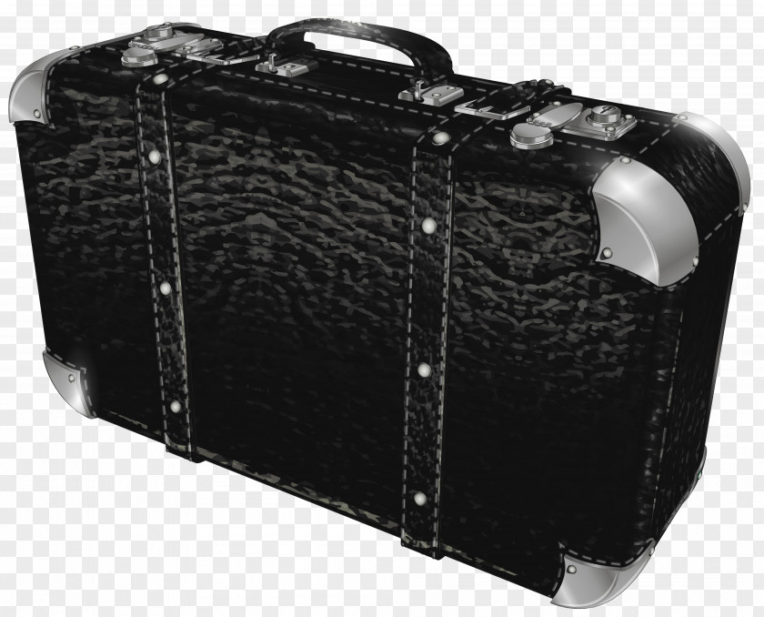 Black Suitcase Clipart Picture Image File Formats Lossless Compression PNG
