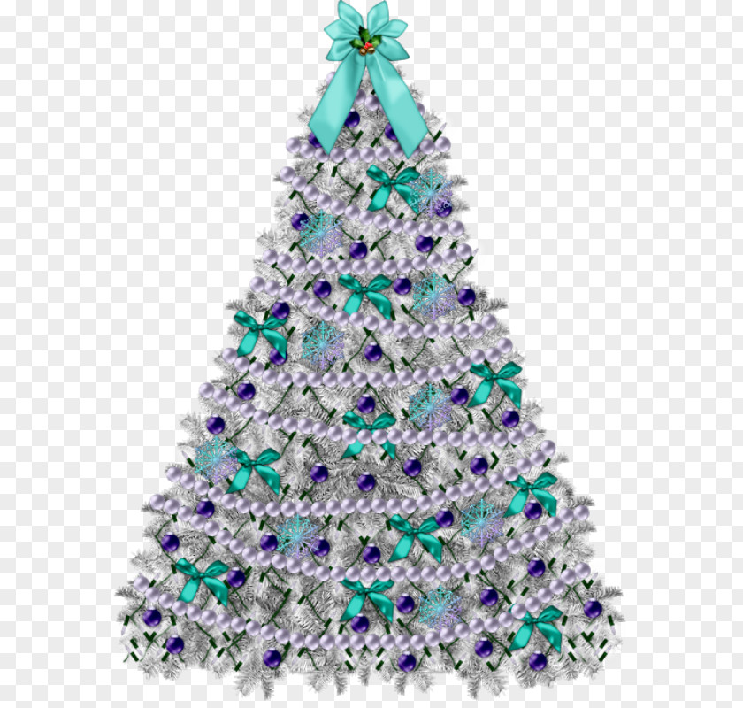 Christmas Tree Bow New Year PNG