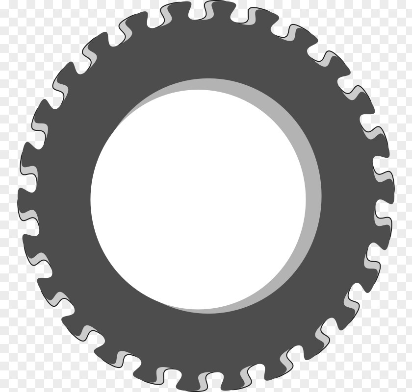 Fancy Text Box Gear Wheel Sprocket Clip Art PNG