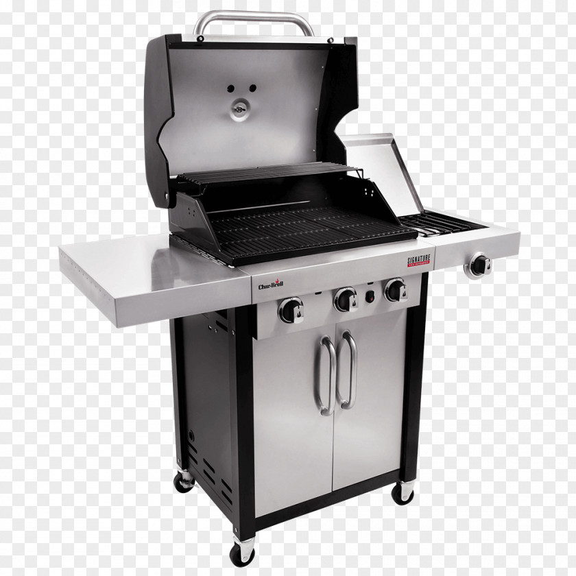 Gas Grill Barbecue Grilling Char-Broil Signature 4 Burner Gasgrill PNG