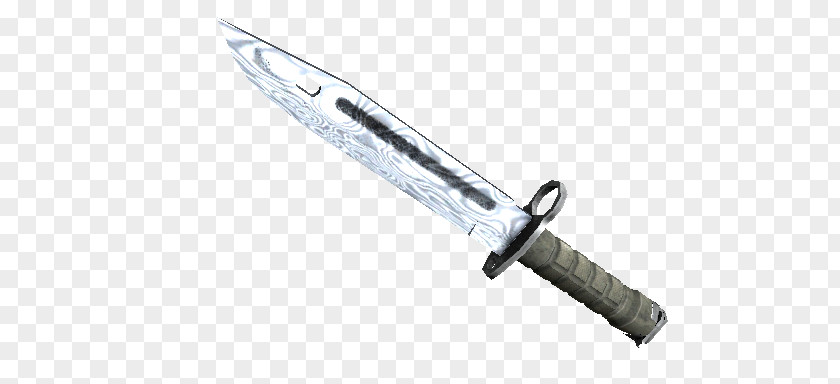 Knife Counter-Strike: Global Offensive Damascus Steel Bayonet PNG