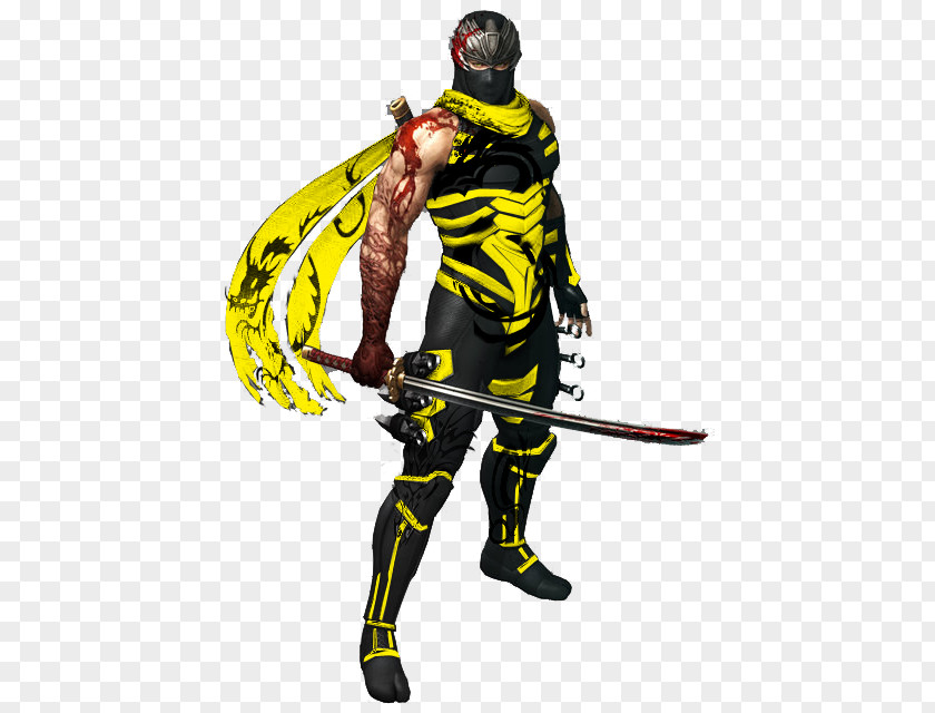 Ninja Gaiden 3: Razor's Edge Ryu Hayabusa Black PNG