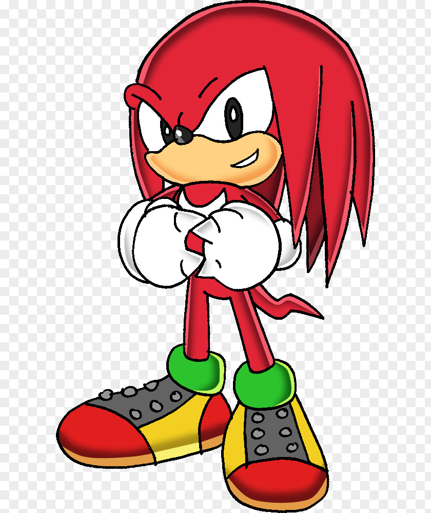 Sonic The Hedgehog Feet Echidna Knuckles & Mania Chaos PNG