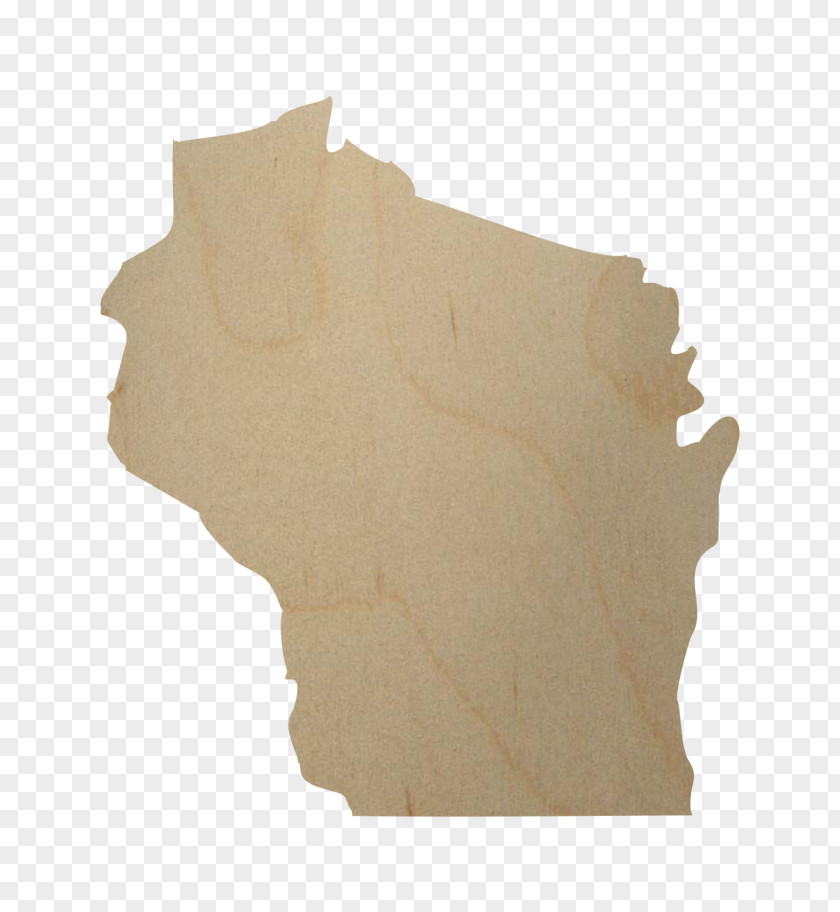Wood Gear Wisconsin Vector Map PNG