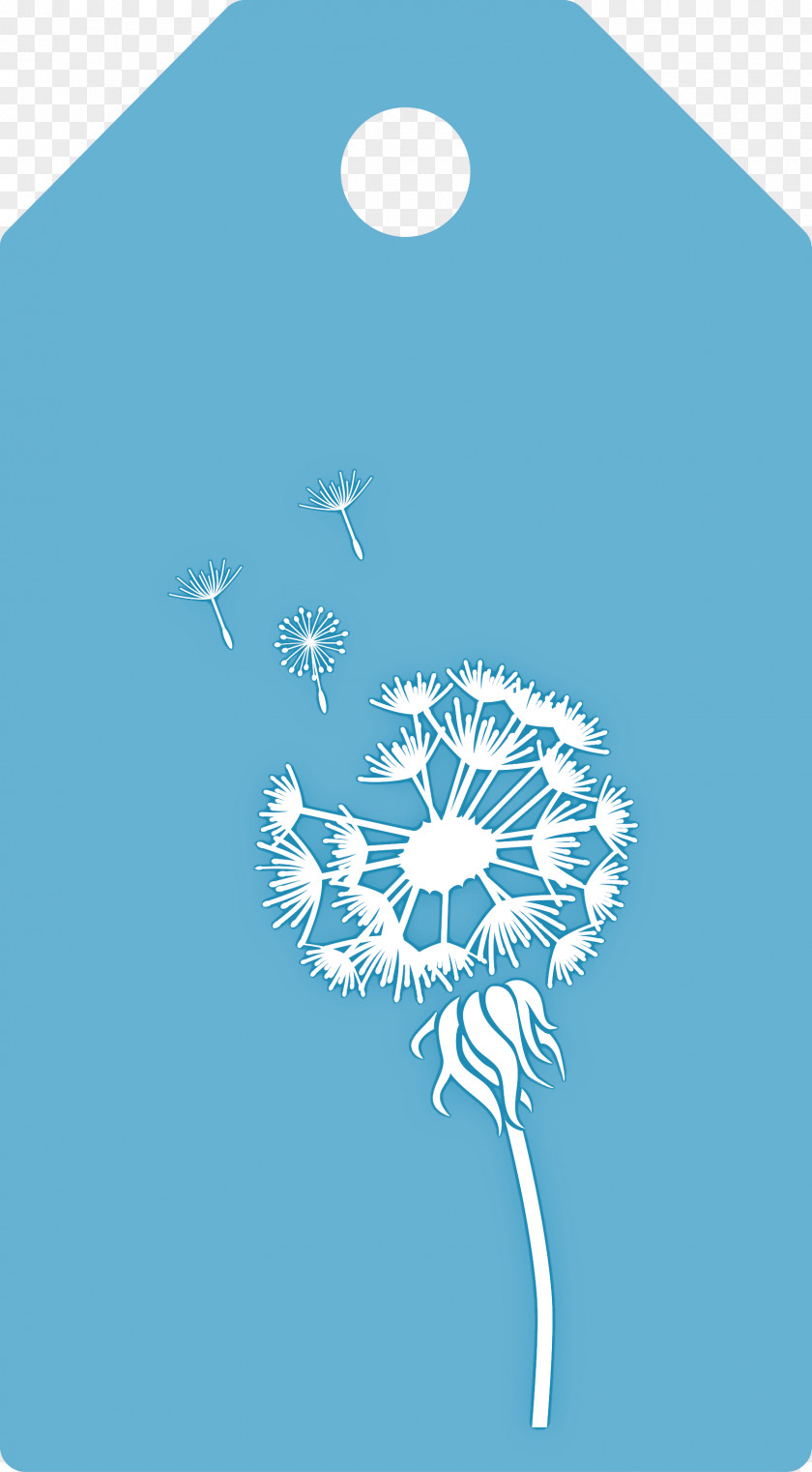 Dandelion Tag PNG