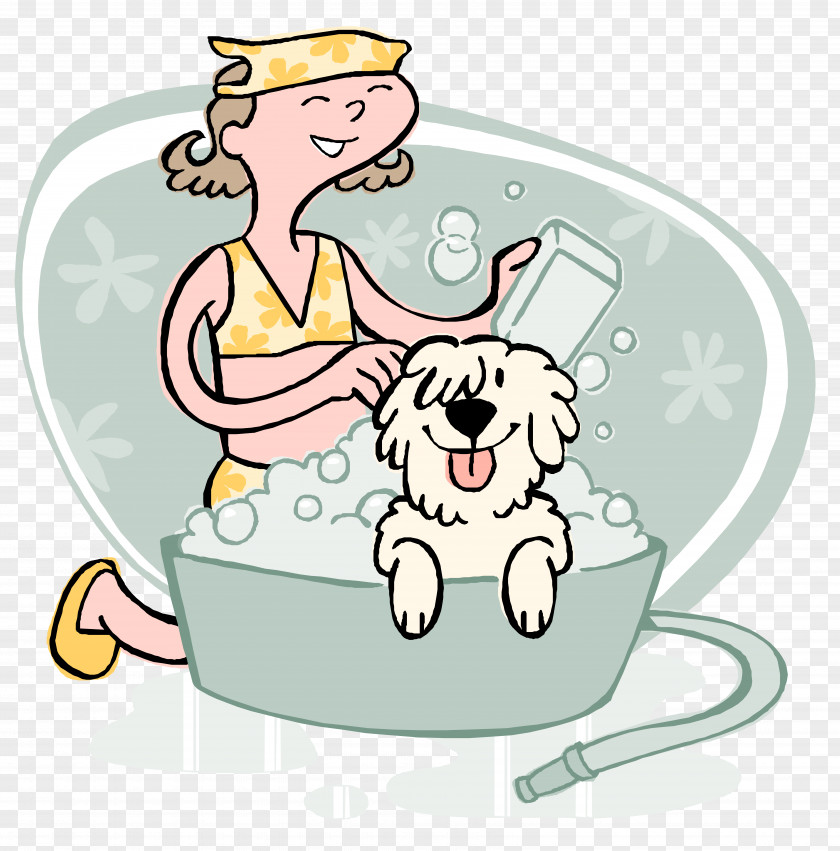 Pet A Bath Dog Grooming Cat Puppy PNG