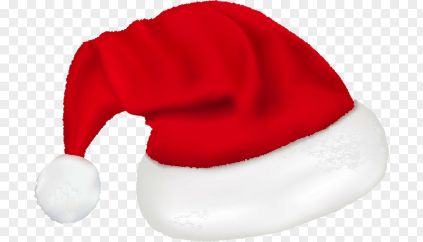 Santa Hat Claus Cap Image PNG