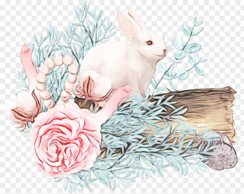 Snowshoe Hare Branch Rabbit Rabbits And Hares Plant PNG