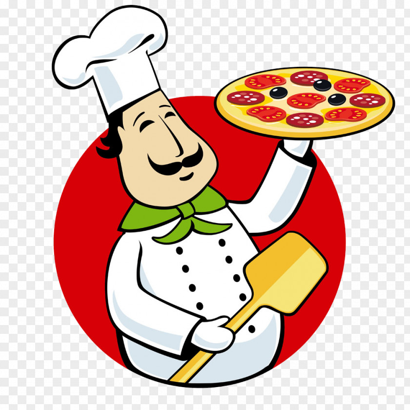 Take Pizza Chef Delivery Italian Cuisine Clip Art PNG