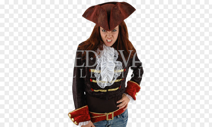 Authentic Pirate Hats Hoodie Hat Halloween Costume Tricorne PNG
