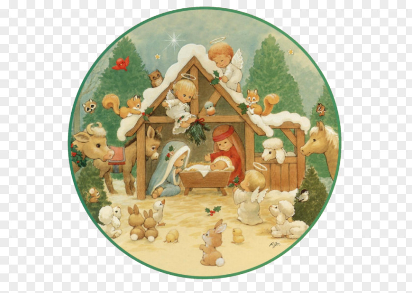 Christmas Nativity Of Jesus Scene Mrs. Claus Child PNG