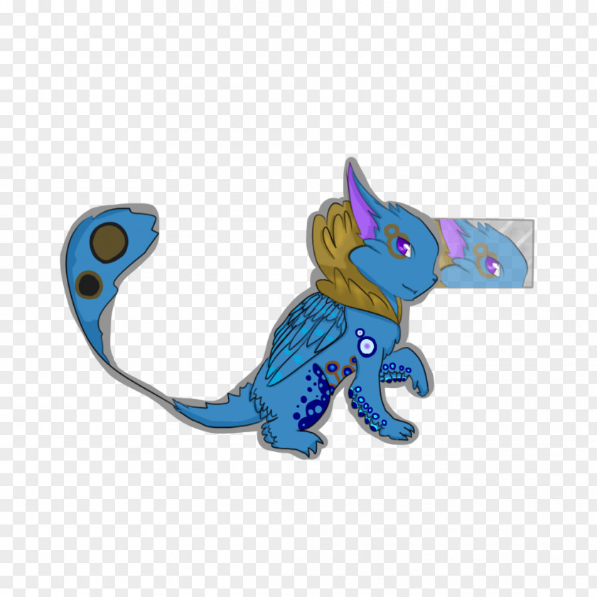 Egg Puffs Clothing Accessories Cobalt Blue Animal Figurine PNG
