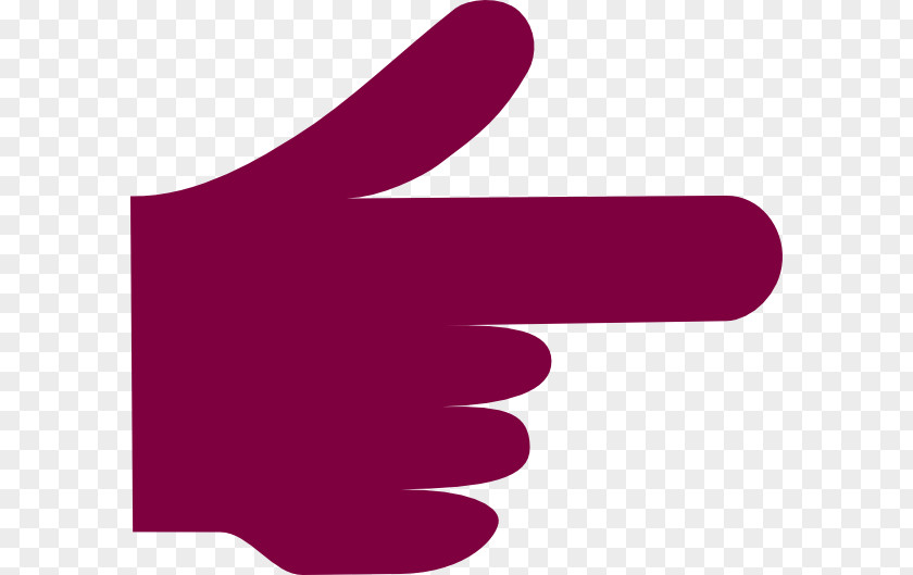 Finger Pointing Index Hand Clip Art PNG