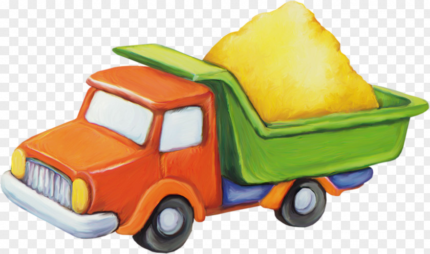 Lorry Car Drawing Truck Motor Vehicle Child PNG