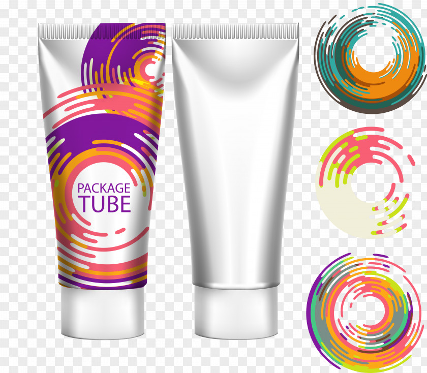 Vector Toothpaste Lotion Tube Cream PNG