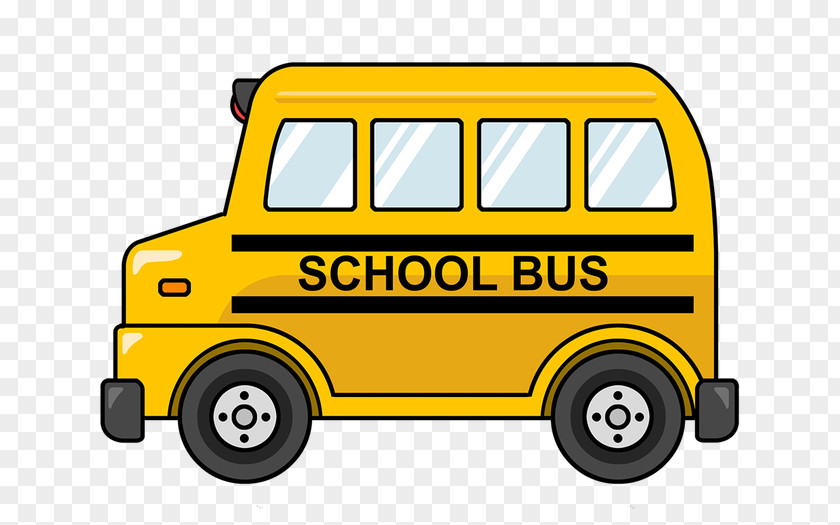 Bus School Yellow Clip Art PNG