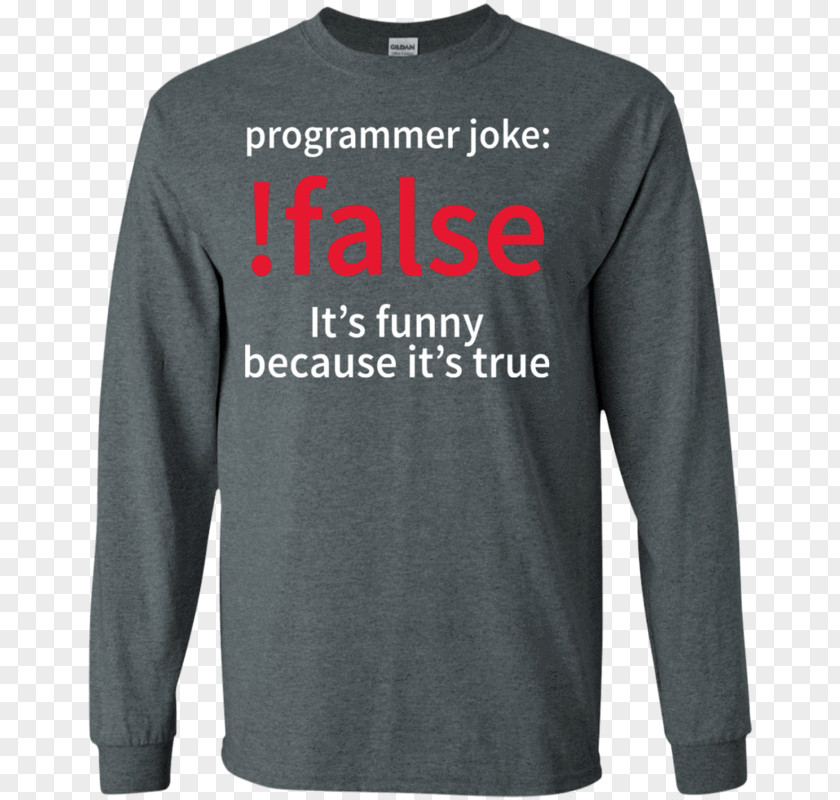 Programming Jokes Long-sleeved T-shirt Hoodie PNG