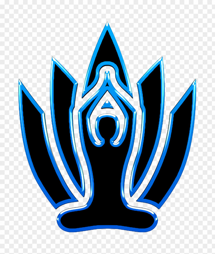 Yoga Pose With Lotus Background Icon Sports Buddhism PNG