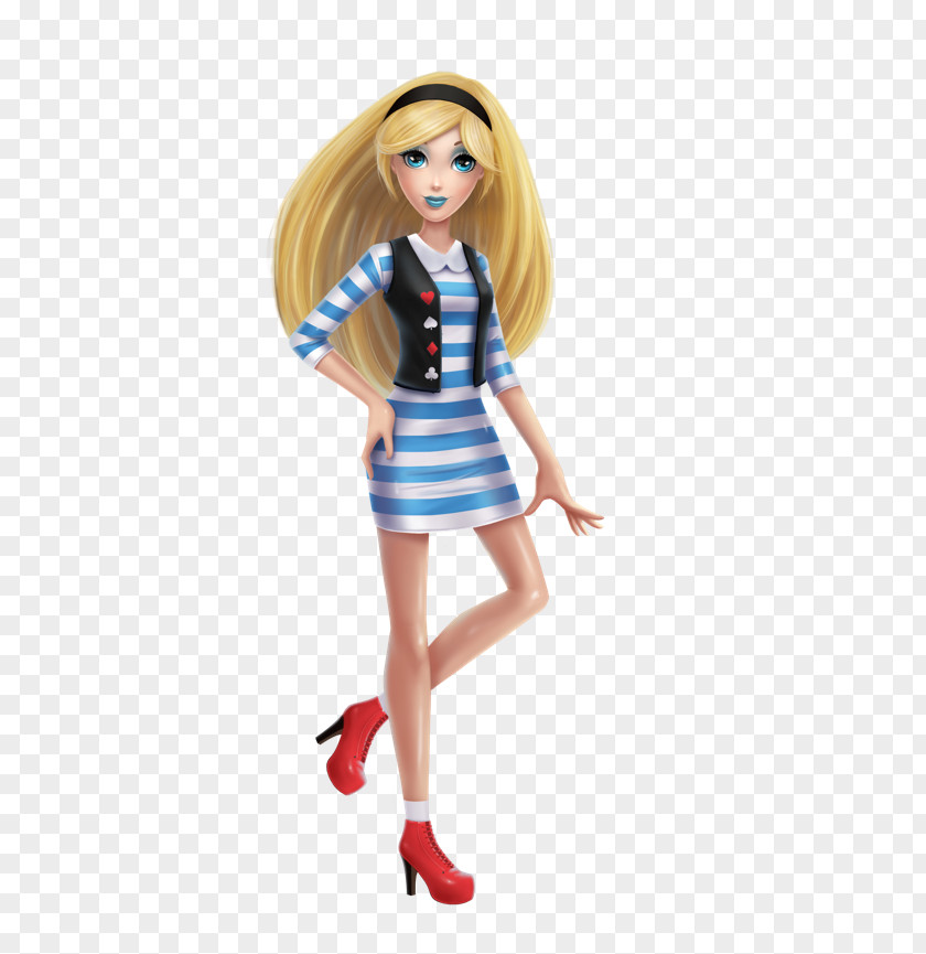 Barbie Alice In Wonderland SK Victory Fairy Tale Model PNG