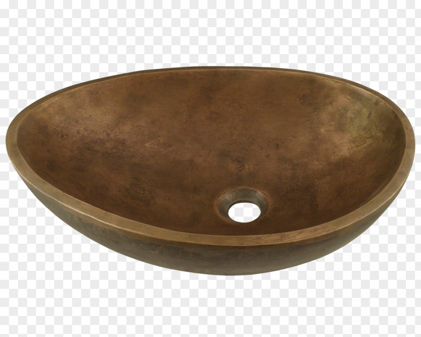 Copper Kitchenware Bowl Sink Plumbing Fixtures Bathroom Bronze PNG