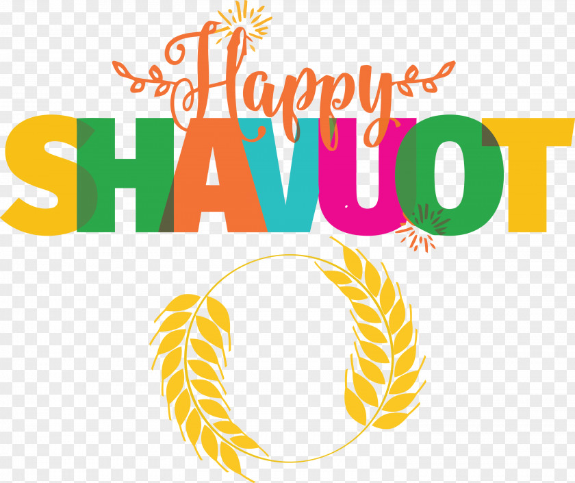 Happy Shavuot Feast Of Weeks Jewish PNG