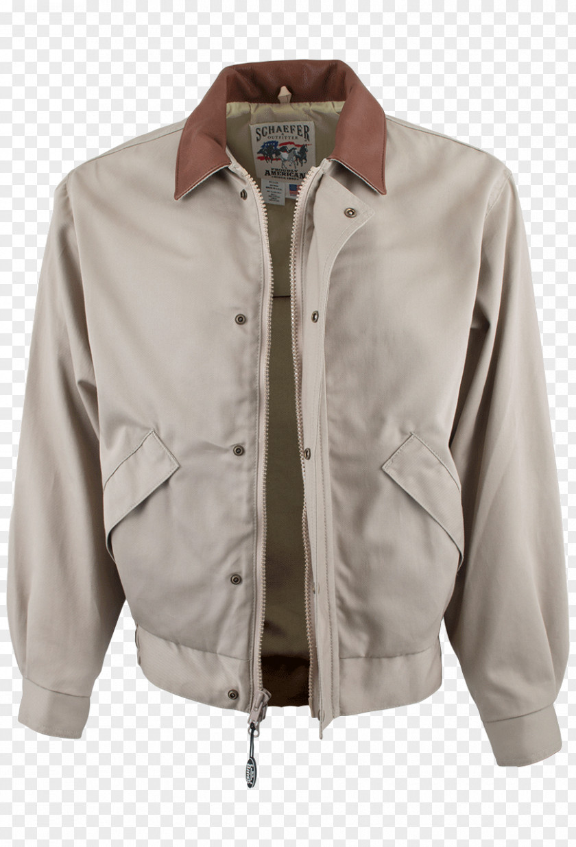 Jacket Pinto Ranch Sleeve Button Beige PNG