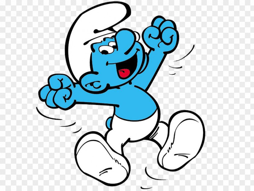 Smurfs Papa Smurf Handy The Character PNG