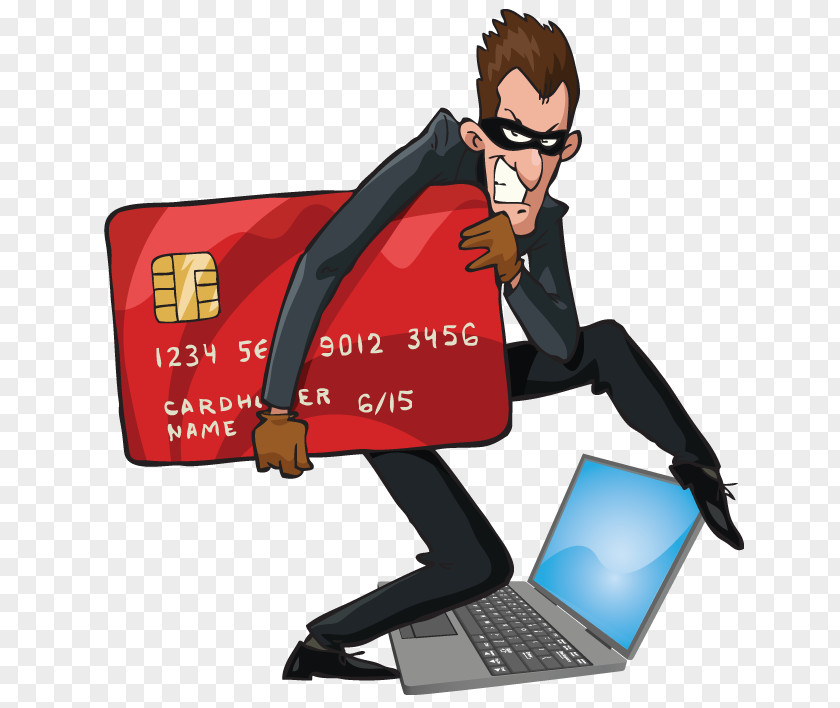 Credit Card Internet Safety Theft Fraud PNG