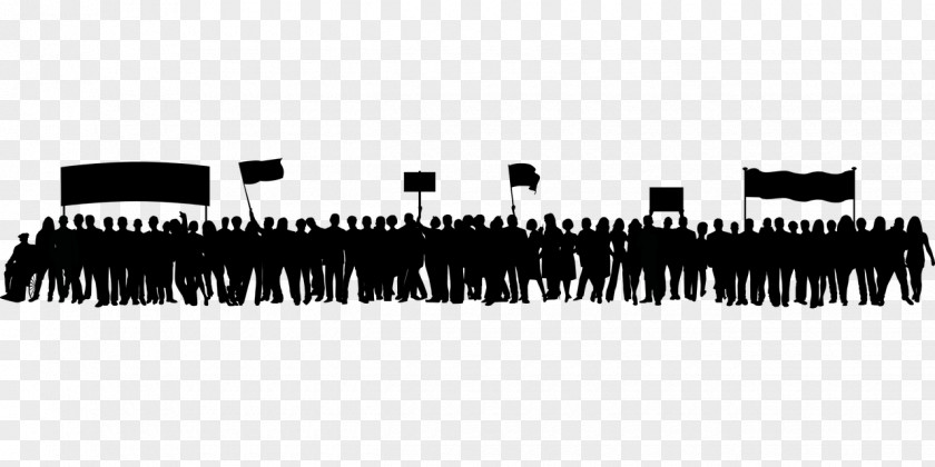 Crowd Cheering Protest Demonstration Clip Art PNG