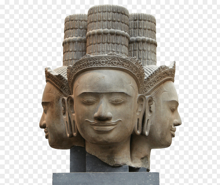 Hinduism Brahma Guimet Museum Khmer Empire Angkor Cambodian Art PNG