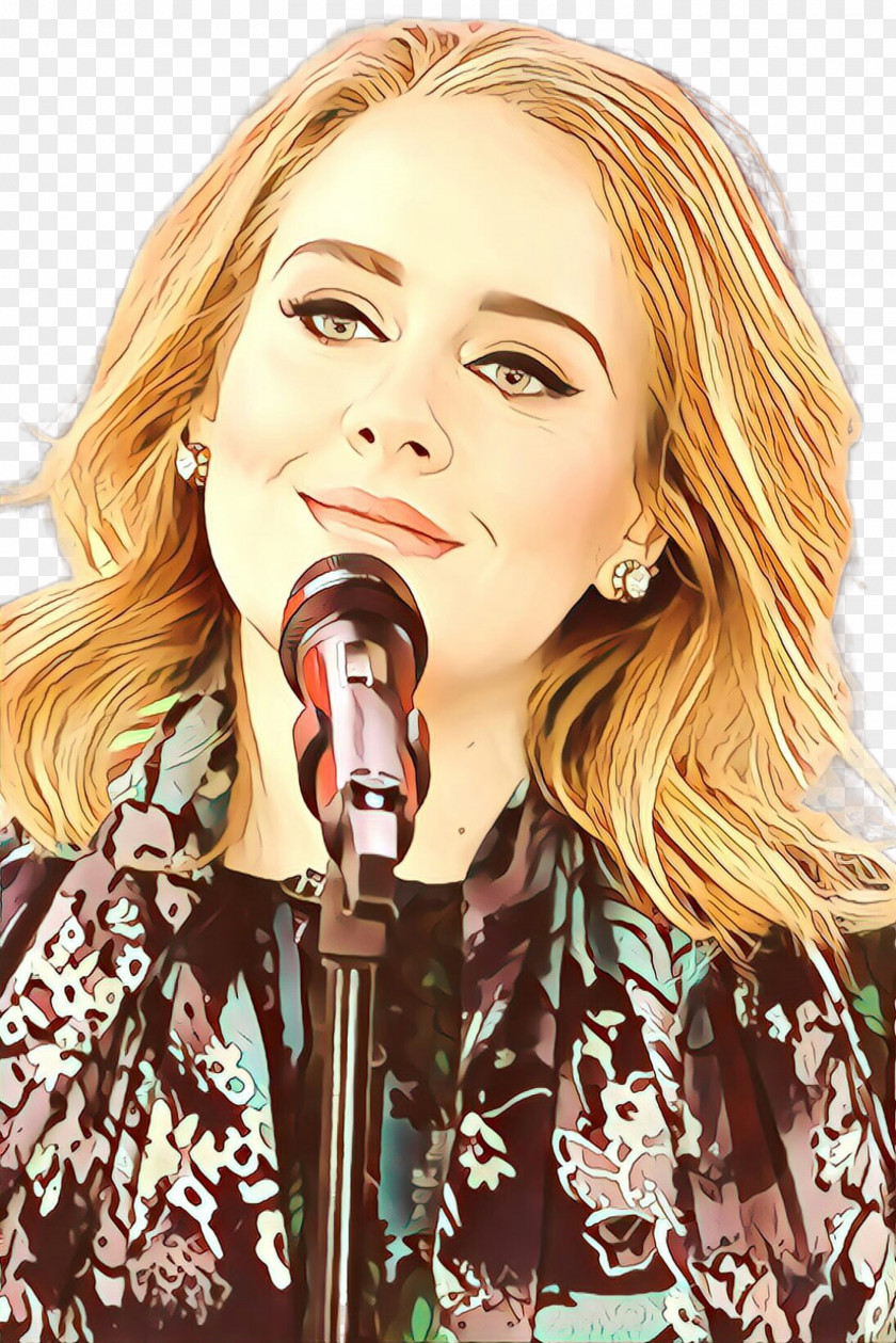Music Blond Microphone PNG