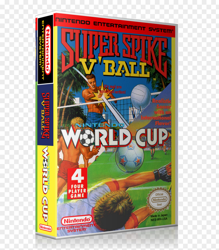 Nintendo U.S. Championship V'Ball Entertainment System Video Game PNG