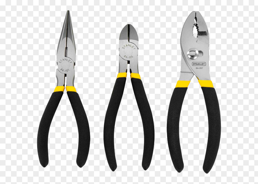 Pliers Stanley Hand Tools Needle-nose PNG
