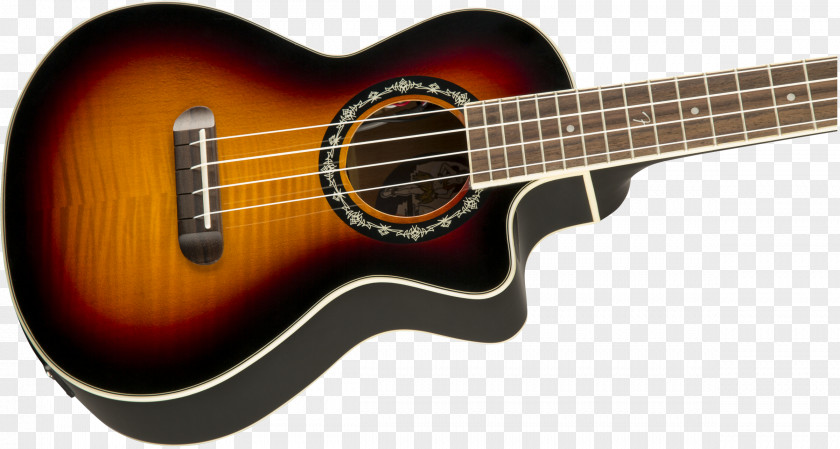 Sunburst Ukulele Acoustic Guitar Musical Instruments Acoustic-electric PNG