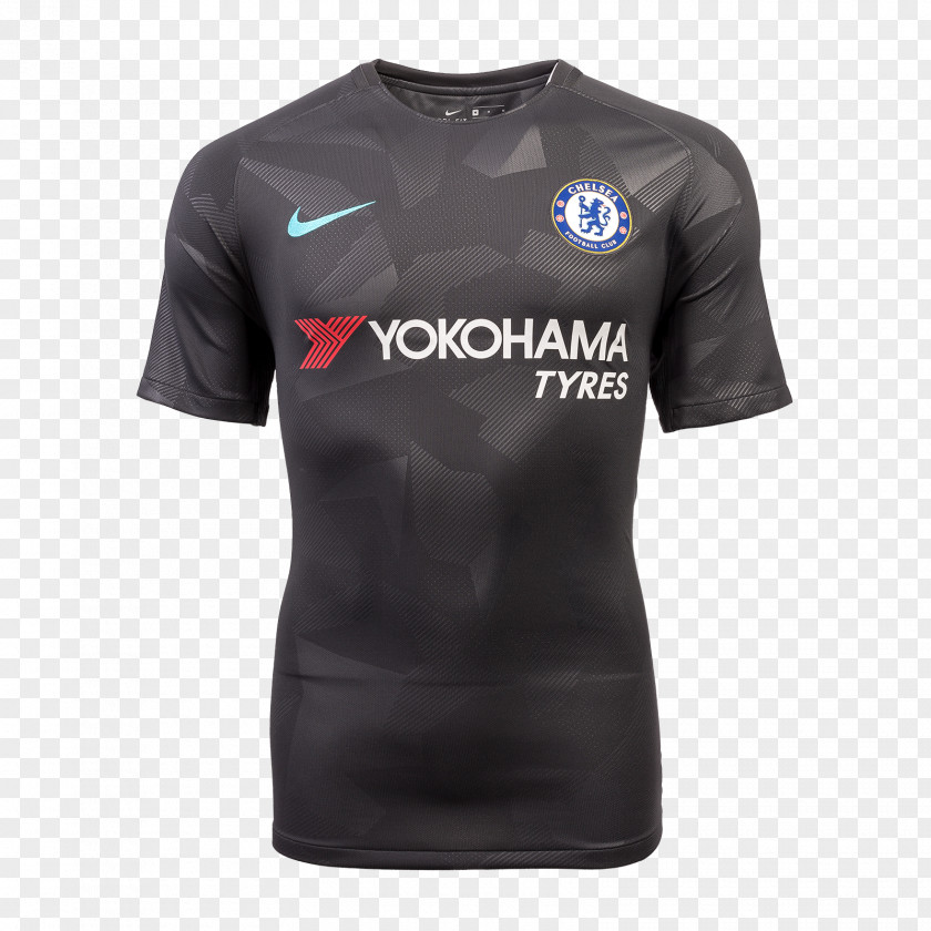 T-shirt Chelsea F.C. 2017–18 Premier League UEFA Champions Jersey PNG