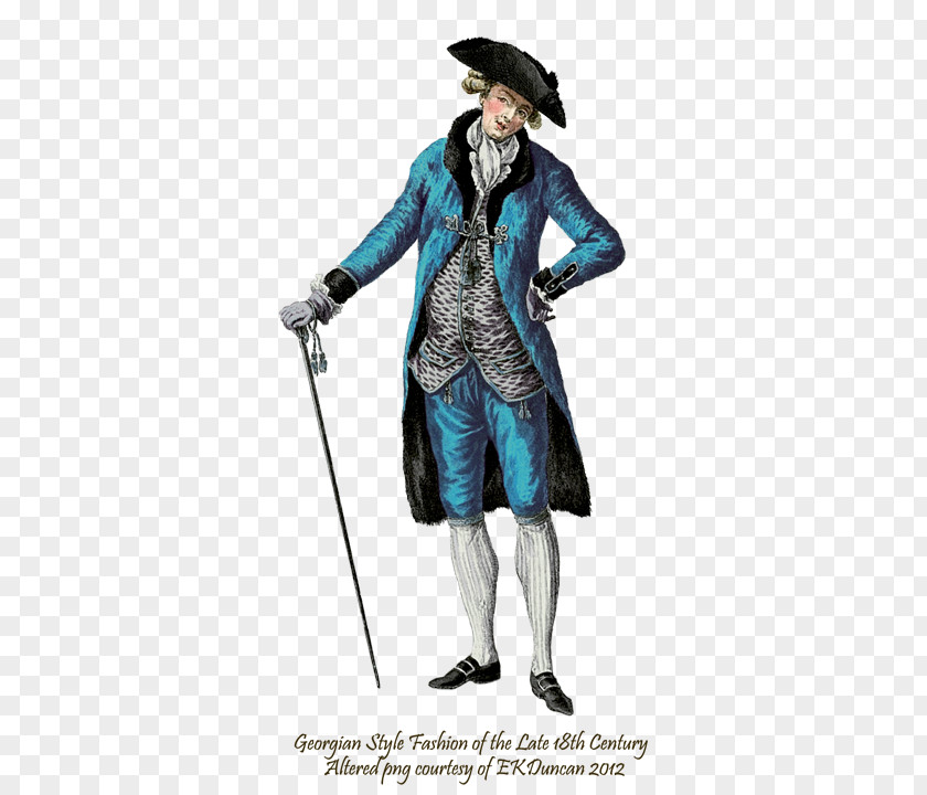 1700s 18th Century Fashion Plate Clothing PNG