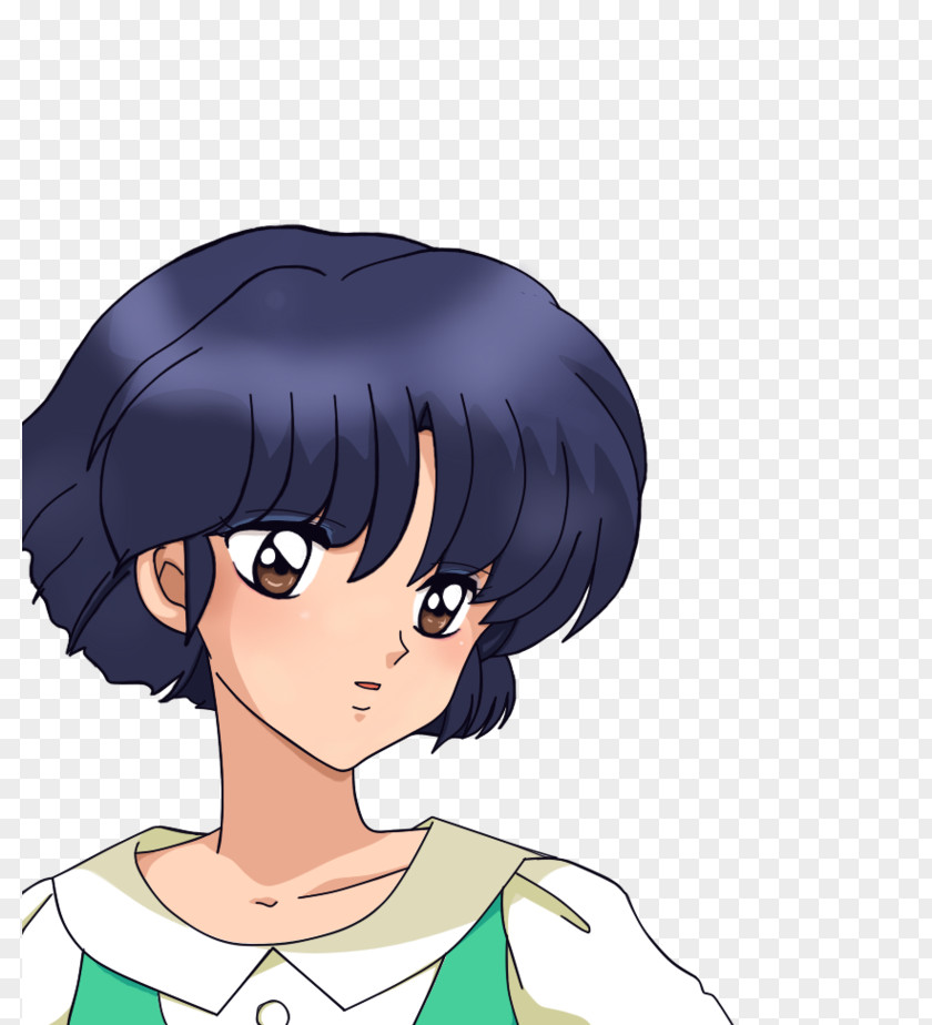 Eye Lum Invader Akane Tendo Art Hair PNG