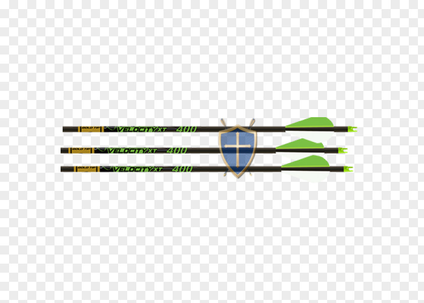 Gold Arrow With Feathers Ranged Weapon Line Angle PNG