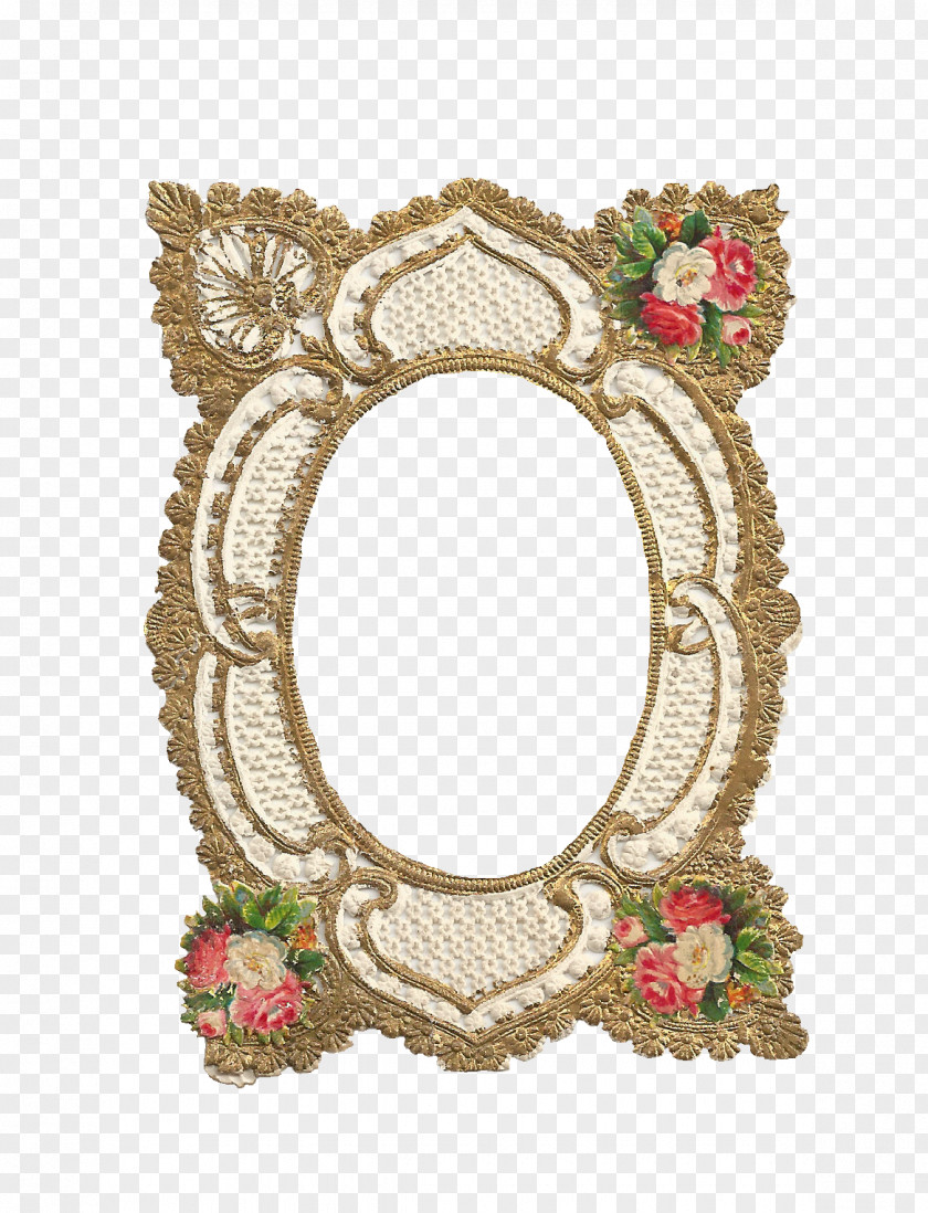 Gold Flower Victorian Era Borders And Frames Picture Clip Art PNG