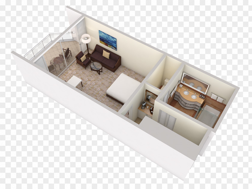 Mattresse 3D Floor Plan Room Grand Wailea Resort PNG
