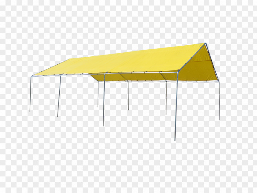Metal Frame Yellow Crown Canopy Shade Roof PNG