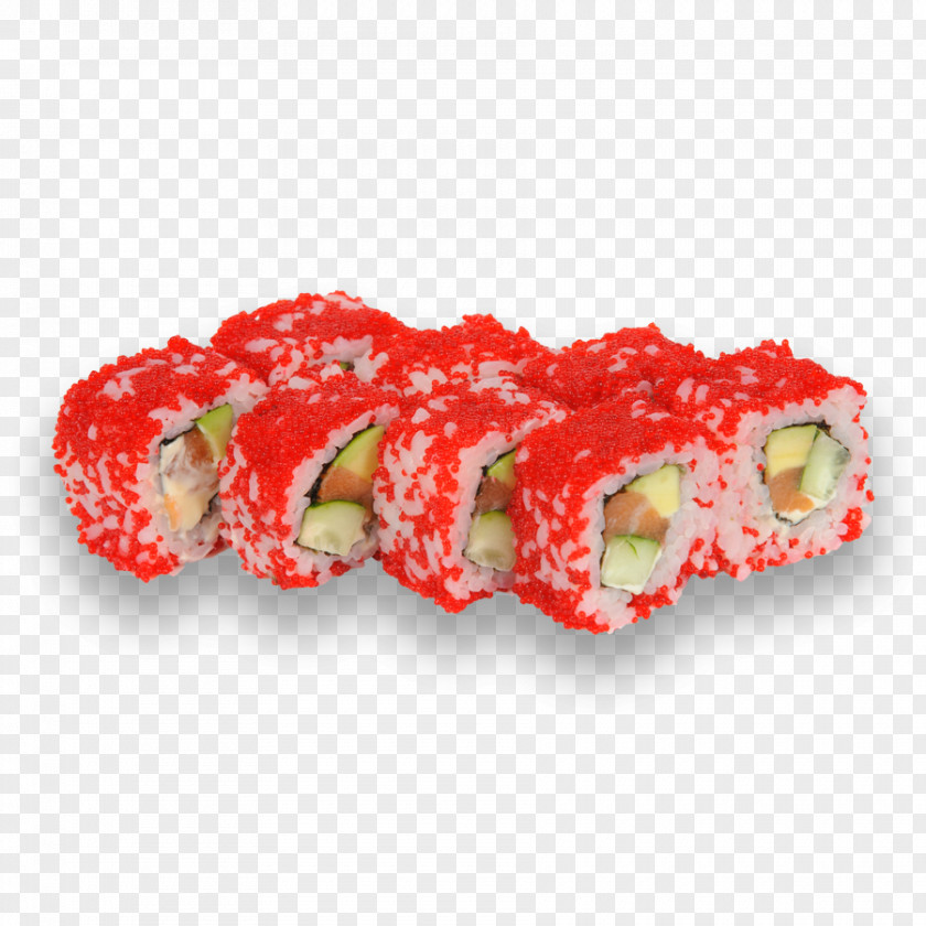 Sushi California Roll Makizushi Tobiko Salmon PNG