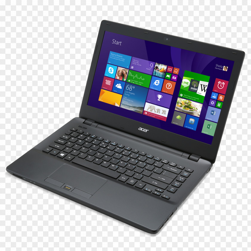 Thin Out Laptop Acer Aspire Extensa Computer PNG