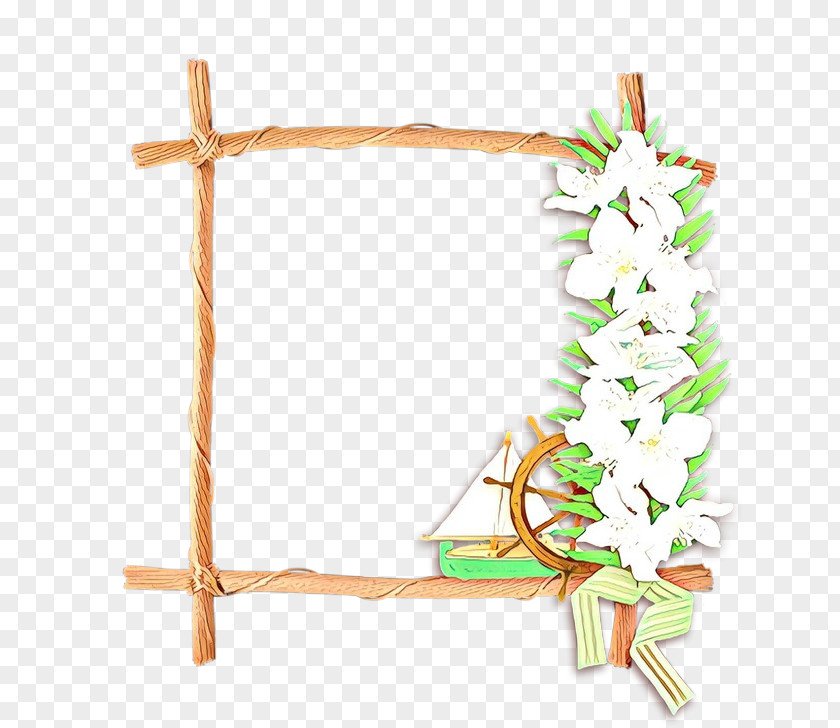 Twig Picture Frame PNG