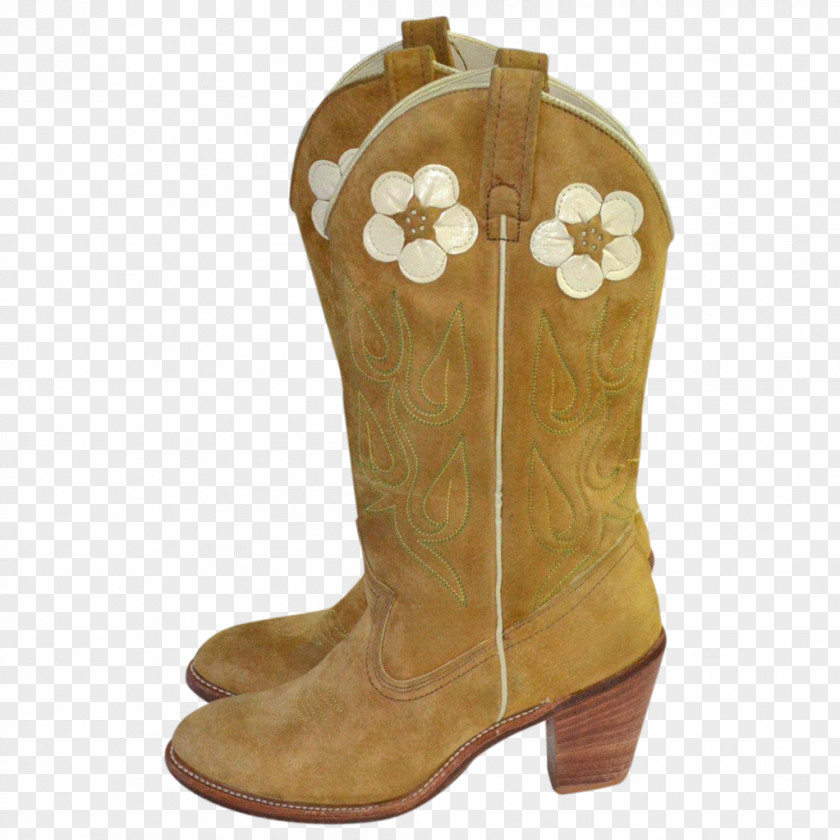 Boot Cowboy Riding Shoe 1970s PNG