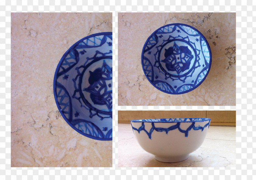 Porcelain Plate Letinous Edodes Ceramic Blue And White Pottery Cobalt PNG