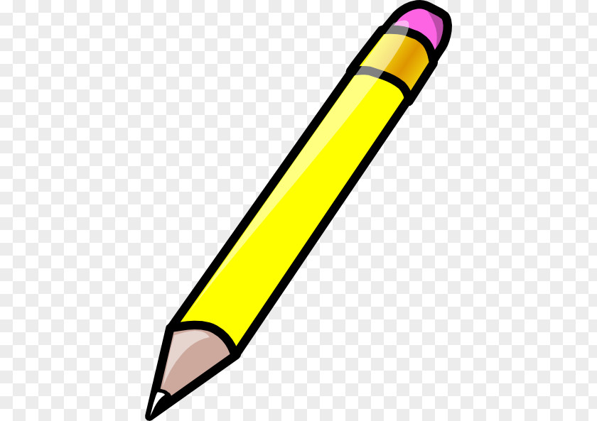 Yellow Pencil Cliparts Drawing Clip Art PNG
